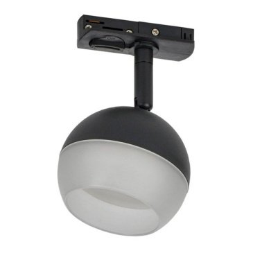 Трековый светильник IEK LIGHTING без лампы 4118 LT-USB0-4118-GX53-1-K02 на шинопровод черный