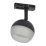 Трековый светильник IEK LIGHTING без лампы 4118 LT-USB0-4118-GX53-1-K02 на шинопровод черный