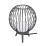 светильник настольный влагозащищенный Белый теплый LGD-PEARL-TAB-7W 220V IP65 фигурный серый 029974