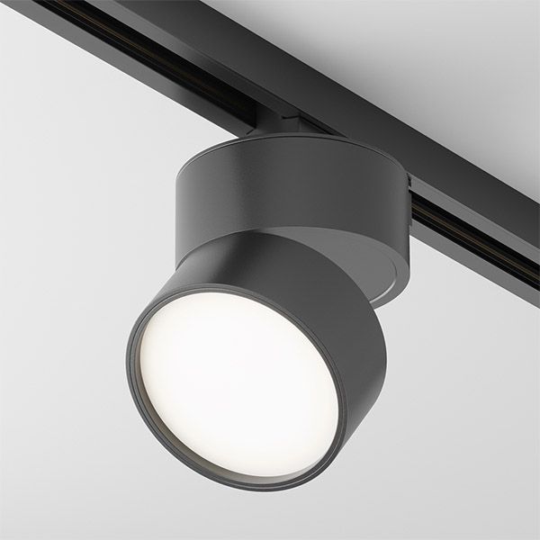 Трековый светильник 12W Белый дневной Онда/ONDA Unity 120deg TR007-1-12W4K-B-1 IP20 на шинопровод черный