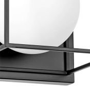 Накладной светильник -бра Lightstar без лампы 732617 GABBIA 1х40W E14 220V IP20 черный/белый
