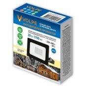 прожектор Белый теплый  20W UL-00012821 ULF-Q519 20W-3000K IP65 220-240V BLACK Volpe