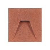 светильник  3W Белый теплый 051052 LT-TIE-S100 220V квадратный встраиваемый красный