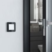 Рамка стеклянная 1 пост WERKEL Elite W0012448 черный