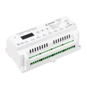 Релейный модуль SMART-SWITCH-708-82-D2-DIN (230V, 8x10A, DALI, DMX512) 046489 Релейный модуль SMART-SWITCH-708-82-D2-DIN (230V, 8x10A, DALI, DMX512) 046489