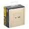 Розетка встраиваемая USB IEK FORTE&PIANO A+C 3,1А FP-U22-D31-K10 FP450 ваниль