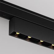 Трековый светильник 20W Белый теплый TR193-1-20W2.7K-M-B Точки / Points Levity 2700К чёрный