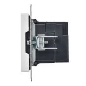 Розетка встраиваемая USB IEK BRITE A+C 18Вт BR-U22-018-K91 РЮ11-1-БрАБ арктический белый