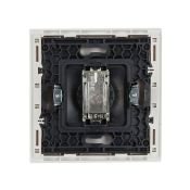 ТВ-розетка встраиваемая оконечная IEK FORTE&PIANO FP22 8 белый FP-A10-O-K01