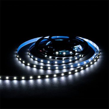 Светодиодная лента Белый 2835 12V  4.8W/m 60Led/метр LSE-248 6500K 8мм IP20