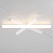 Трековый светильник 25W Белый-MIX Ларк/LARC Exility 360deg TR086-4-25W-DS-W Dim Smart на магнитный шинопровод белый