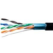 Кабель FTP  5E 2x2xAWG24 экран внешняя (витая пара) медь