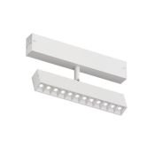 Трековый светильник однофазный   9W Белый-MIX SMART GRILL DK8006-WH IP20 на шинопровод управляемый белый