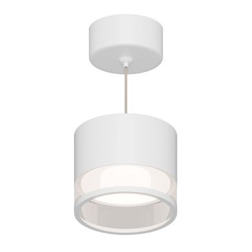 Подвесной светильник без лампы 16-202 Sunrise 1x15W GX53 цилиндр белый Подвесной светильник без лампы 16-202 Sunrise 1x15W GX53 цилиндр белый