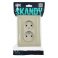 Штепсельная розетка встраиваемая двойная IEK SKANDY 10А SK-R20-10-K10 SK-R03B без з/к без шторок в сборе стекло бежевый