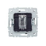 ТВ-розетка встраиваемая оконечная IEK BRITE BR-A10-O-K02 РТВ11-0-БрЧ черный