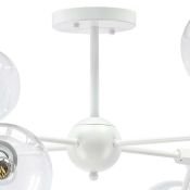 Люстра на штанге Lightstar без лампы 785086 BETA 8x40W E27 белый