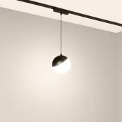 Трековый светильник   6W Белый дневной-MIX 044815 MAG-VIBE-EMISFERO-HANG-R100 130deg на магнитный шинопровод черный TUYA