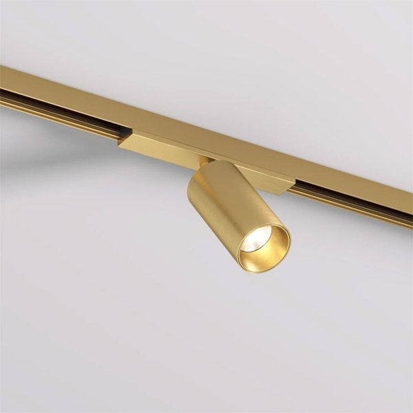Трековый светильник   6W Белый теплый SHINE SPOT DK5740-SB IP20 на шинопровод латунь