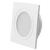 светильник   3W Белый 020763  LTM-S60x60WH-Frost 110deg 220V квадратный встраиваемый белый (с витрины)