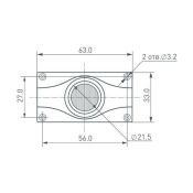 Светодиодный модуль герм.  4.5W 1led Белый 12V  026539 ARL-ORION-S45 15x55 deg