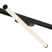 Трековый светильник однофазный  15W Белый теплый SOLID STROM DK6638-BK IP20 на шинопровод черный