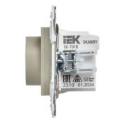 Термостат электронный с подсветкой SK-T01B бежевый SK-RT11-K10 SKANDY IEK