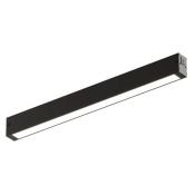 Трековый светильник однофазный  18W Белый-MIX SMART LINEAR DK8004-BK IP20 на шинопровод управляемый черный
