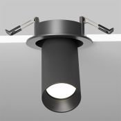Встраиваемый светильник без лампы MAYTONI Artisan GU10 C081CL-01-GU10-B цилиндр поворотный чёрный
