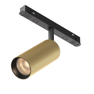 Трековый светильник 12W Белый теплый Мастер/Artisan Exility 36deg TR097-2-12W3K-M-BMG IP20 на магнитный шинопровод матовое золото