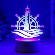 светильник-ночник RGB "Море" LED от сети