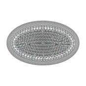 Люстра накладная Osgona без лампы Monile 704214 21х40W E14 овальная хром/прозрачный