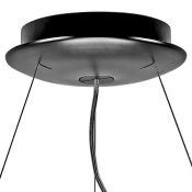 Люстра подвесная Lightstar без лампы 812186 NIBBLER 18х6W G9 черный/белый