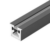 алюминиевый профиль с экраном SL-MINI-3-H10-F12-2000 IRON GREY 055322