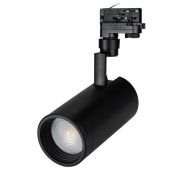 Трековый светильник  30W Белый теплый  LGD-ZEUS-4TR-R100  BK 20-60deg на шинопровод черный 024634 Уценка!!! с витрины