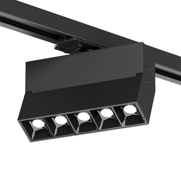 Трековый светильник  10W Белый дневной SOLID EDDER DK6446-BK IP20 на шинопровод черный