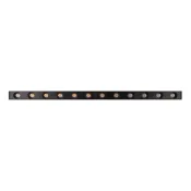 Магнитный трековый светильник 12W Белый дневной MAG-DOTS-25-L400 30deg  24V на магнитный шинопровод черный 046325 DALI