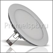 Встраиваемый светильник-панель  10W Белый  DL-11 220V IP20 круглый белый