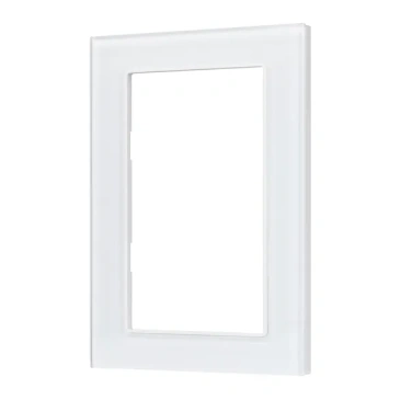 Рамка стеклянная сдвоенная Arlight GLARE 043789 FRM-GLARE-GS-D-WH белая