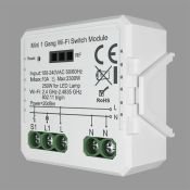 Реле-выключатель DENKIRS RL1001-SM 250W одноканальное Wi-Fi