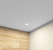 Встраиваемый светильник без лампы DENKIRS DEEP DK3103-WH GU5.3 белый круглый IP65