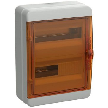 Корпус пластиковый TF5-KP72-N-24-65-K03-K09 КМПн-24 IP65 оранжевая прозрачная дверь TEKFOR IEK