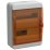 Корпус пластиковый TF5-KP72-N-24-65-K03-K09 КМПн-24 IP65 оранжевая прозрачная дверь TEKFOR IEK
