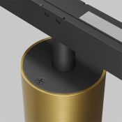 Трековый светильник   6W Белый теплый TR132-2-7W3K-BS Альфа/Alfa S Exility IP20 на магнитный шинопровод бронза