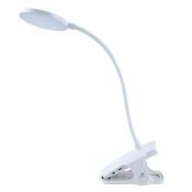 светильник настольный   4W UL-00010742 ULM-D605 4W-3000-6000K-DIM WHITE на прищепке белый