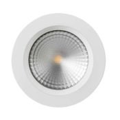 Встраиваемый светильник  16W Белый теплый 021068  LTD-145WH-FROST-16W 220V IP44 круглый белый