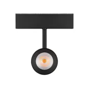 Магнитный трековый светильник 18W Белый дневной MAG-SPOT-45-R65 36deg  24V на магнитный шинопровод черный 046594 DALI