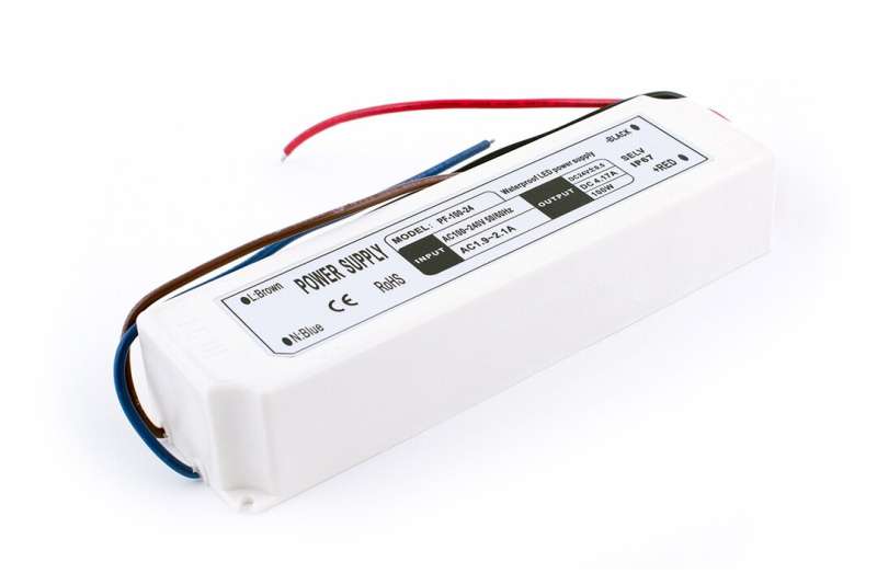 Блок питания (AC-DC) 24V 100W 00000000269  LV-100-24  герм IP67 пластик
