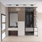 Трековый светильник   9W Белый дневной AIR LINEAR DK5333-BK IP20 на магнитный шинопровод черный