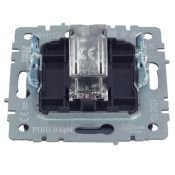 ТВ-розетка встраиваемая оконечная IEK BRITE BR-A10-O-K35 РТВ11-0-БрМ маренго